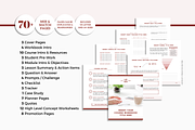 Canva Workbook Template Courses, a Magazine Template by ProductiveandFree (Thumbnail 2 of 21)