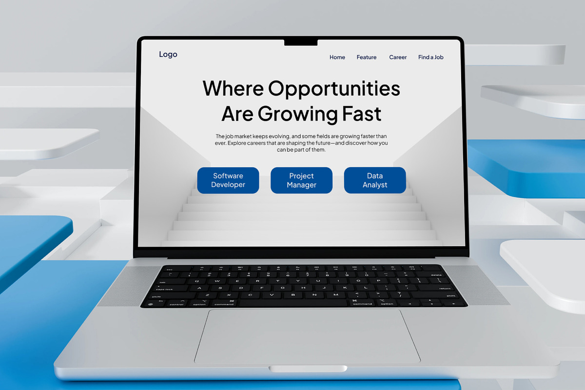 Job Career Website Template preview 2