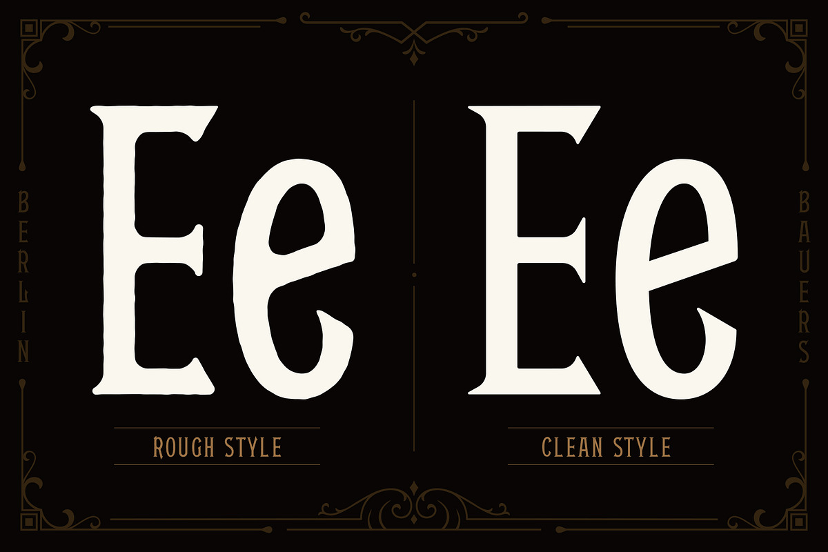 Glenfield - A Vintage Typeface, a Serif Font by Jordan Wilson (Photo 6 of 12)