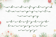 Merry Christmas Font, a Script Font by Meow Creation (Thumbnail 8 of 13)