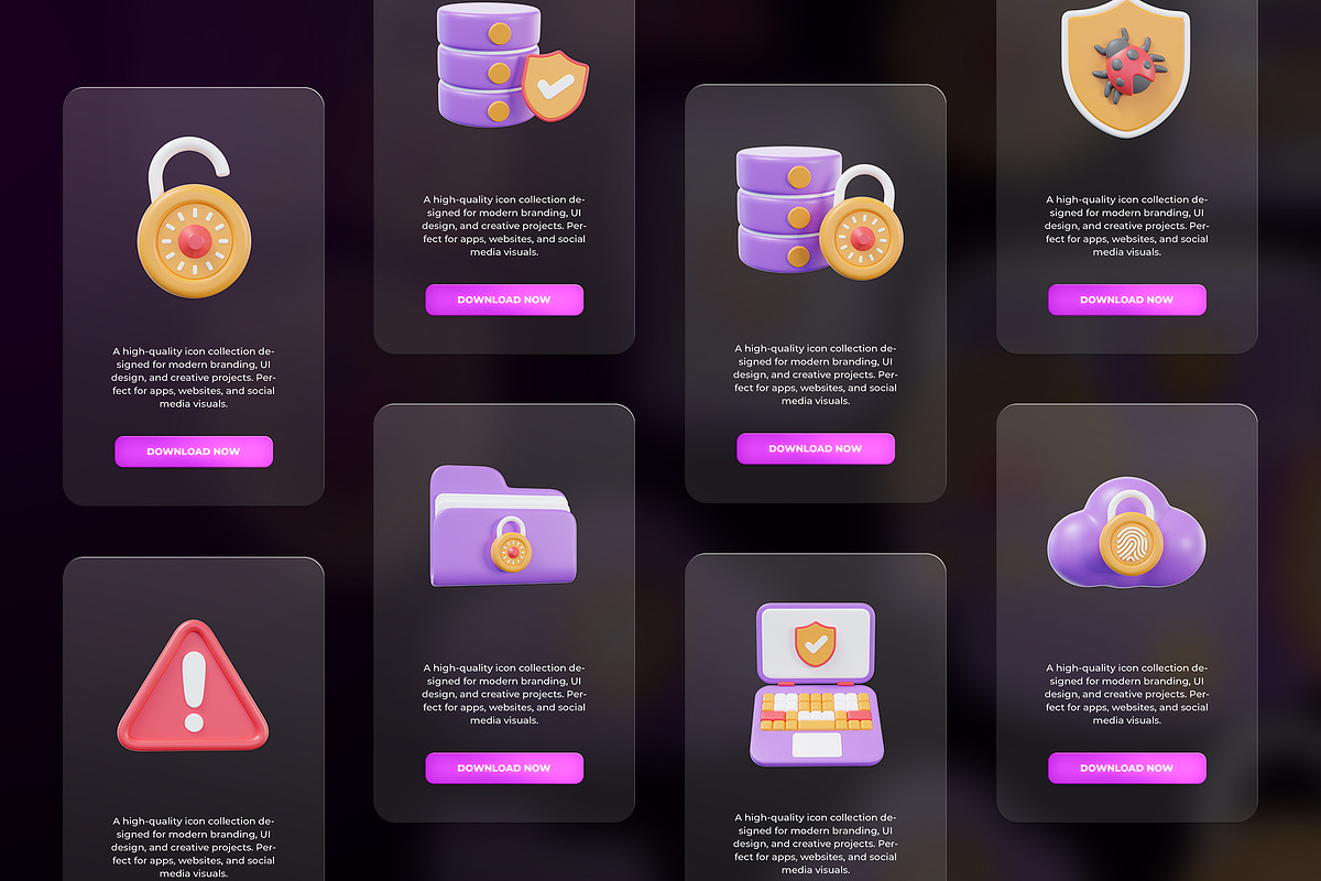 Internet & Data 3D Icon, an Object Graphic by Artnivora.Std (Photo 4 of 4)