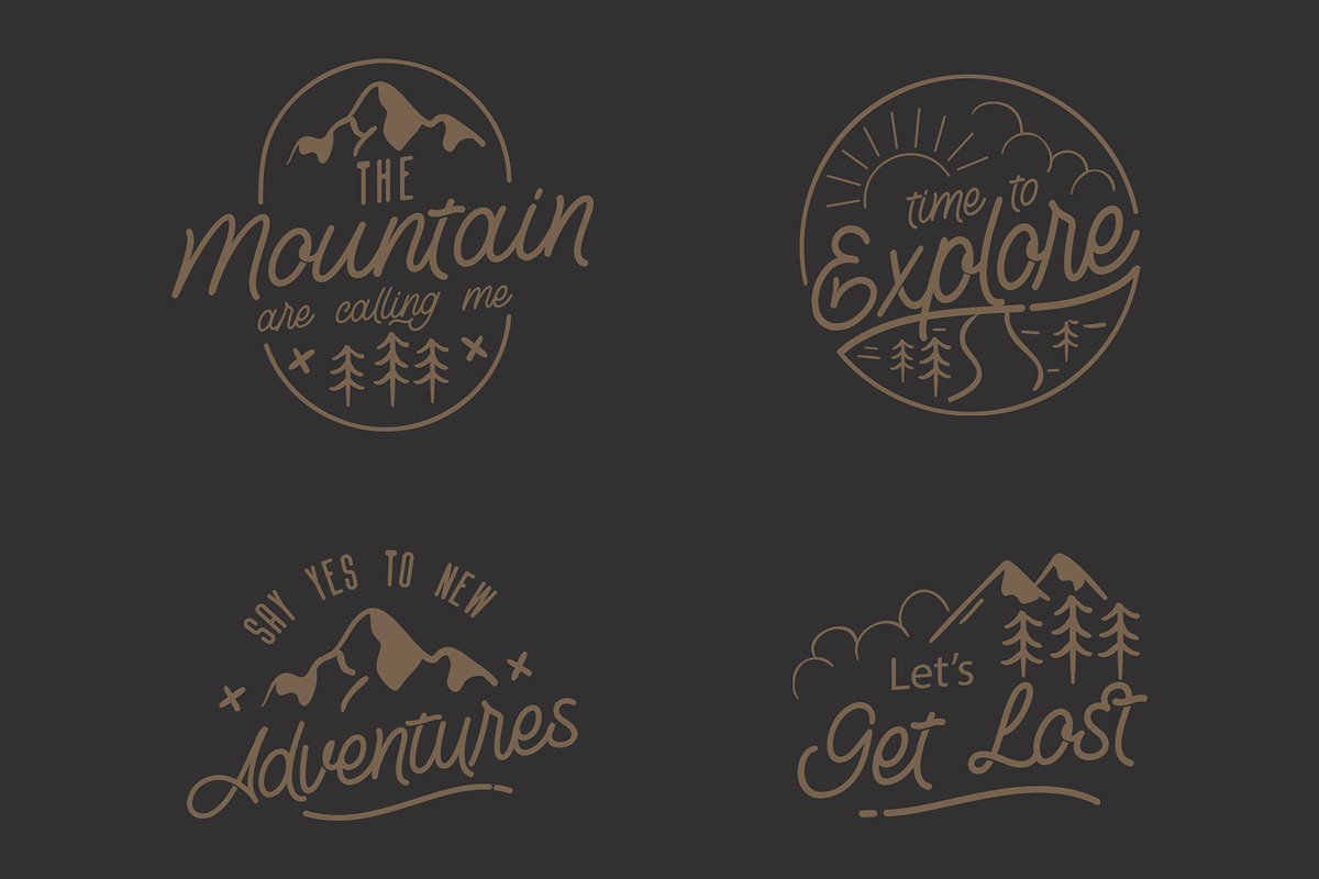 Lostown Monoline Script, a Script Font by Rochart (Photo 4 of 13)