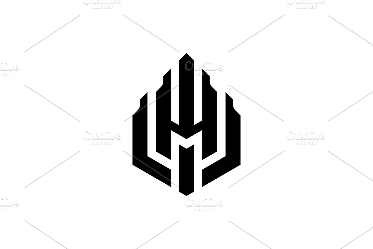 Building M Letter Logo Template, a Branding & Logo Template by MenkType Studio (Photo 1 of 2)