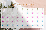 90 Procreate&Photoshop Brushes, a Brush Add-On by NassyArt (Thumbnail 8 of 10)