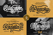 Botanica Whimsy Typeface, a Script Font by alit design (Thumbnail 3 of 20)