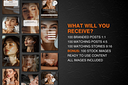 Medspa Social Media Templates, a Social Media Template by DesignsbyMariaStudio (Thumbnail 2 of 10)