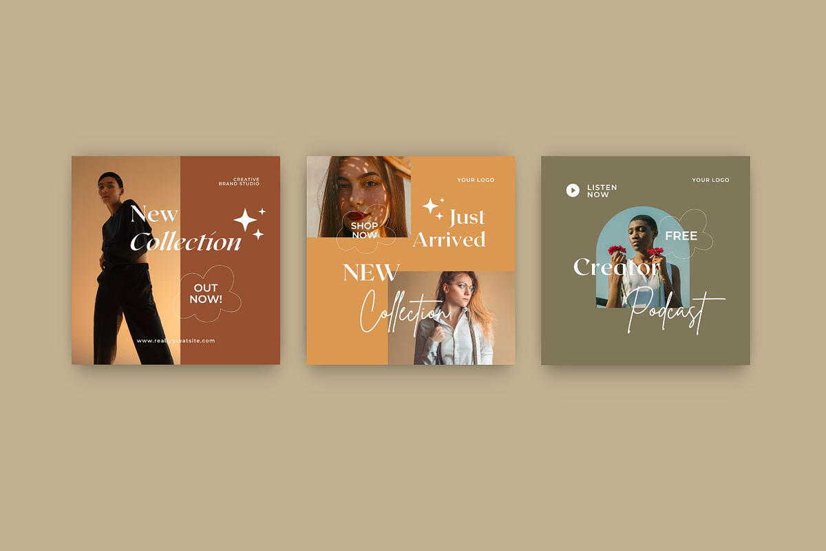 Laxury -  Canva Instagram Brand Pack, a Social Media Template by Dirtytemp Studio (Photo 5 of 14)