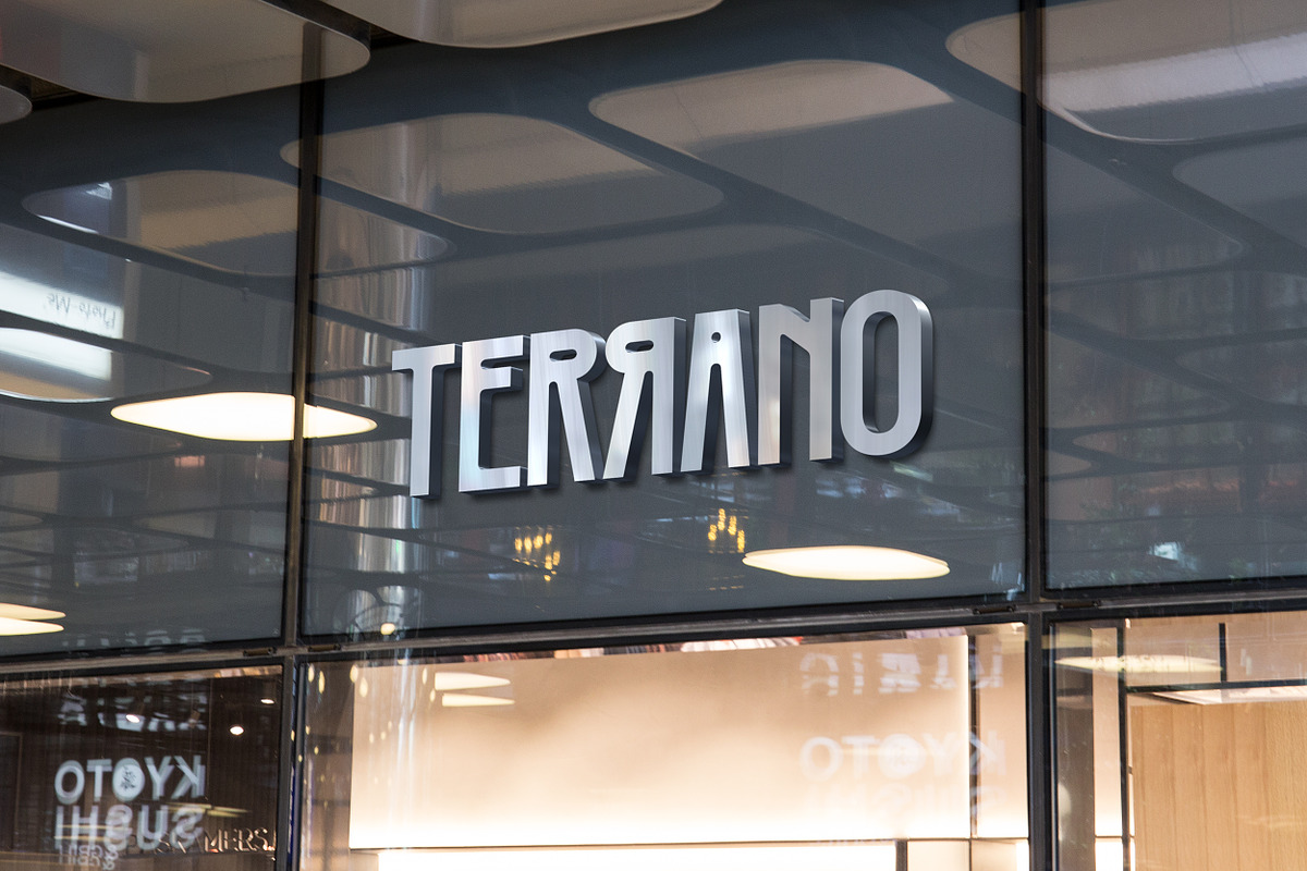 Terrano - Display Sans Serif Font, a Sans Serif Font by Mahesans Co (Photo 7 of 12)