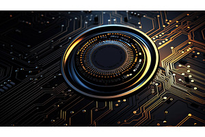 metallic technology background, a Technology Photo by pikepicture