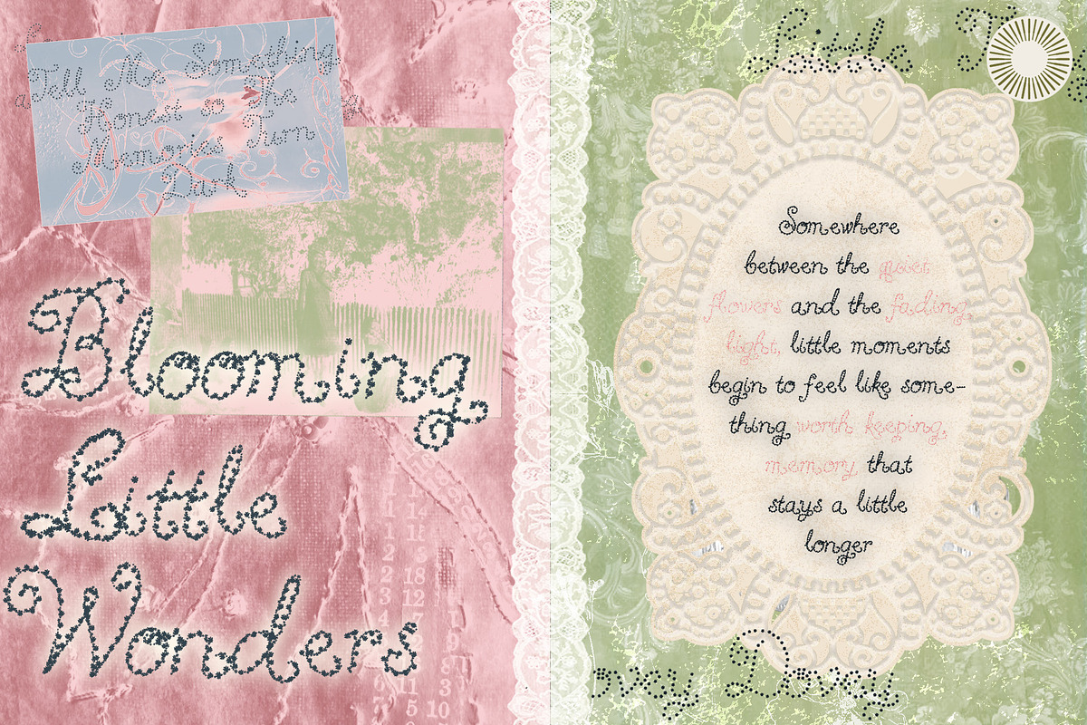 Little Clover- Botanical Script Font, a Script Font by Setara Langit CreativeStd (Photo 2 of 14)