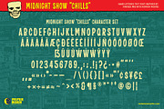 Midnight Show Vintage Font, a Font by Paper Moon Graphic Supply (Thumbnail 2 of 11)
