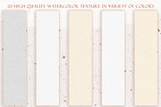 Crafty Delicate Watercolor Paper Set, a Texture Graphic by Liquid Amethyst Art (Thumbnail 5 of 7)