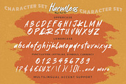 Harmless - Rough Brush Font, a Font by Gassstype (Thumbnail 7 of 8)