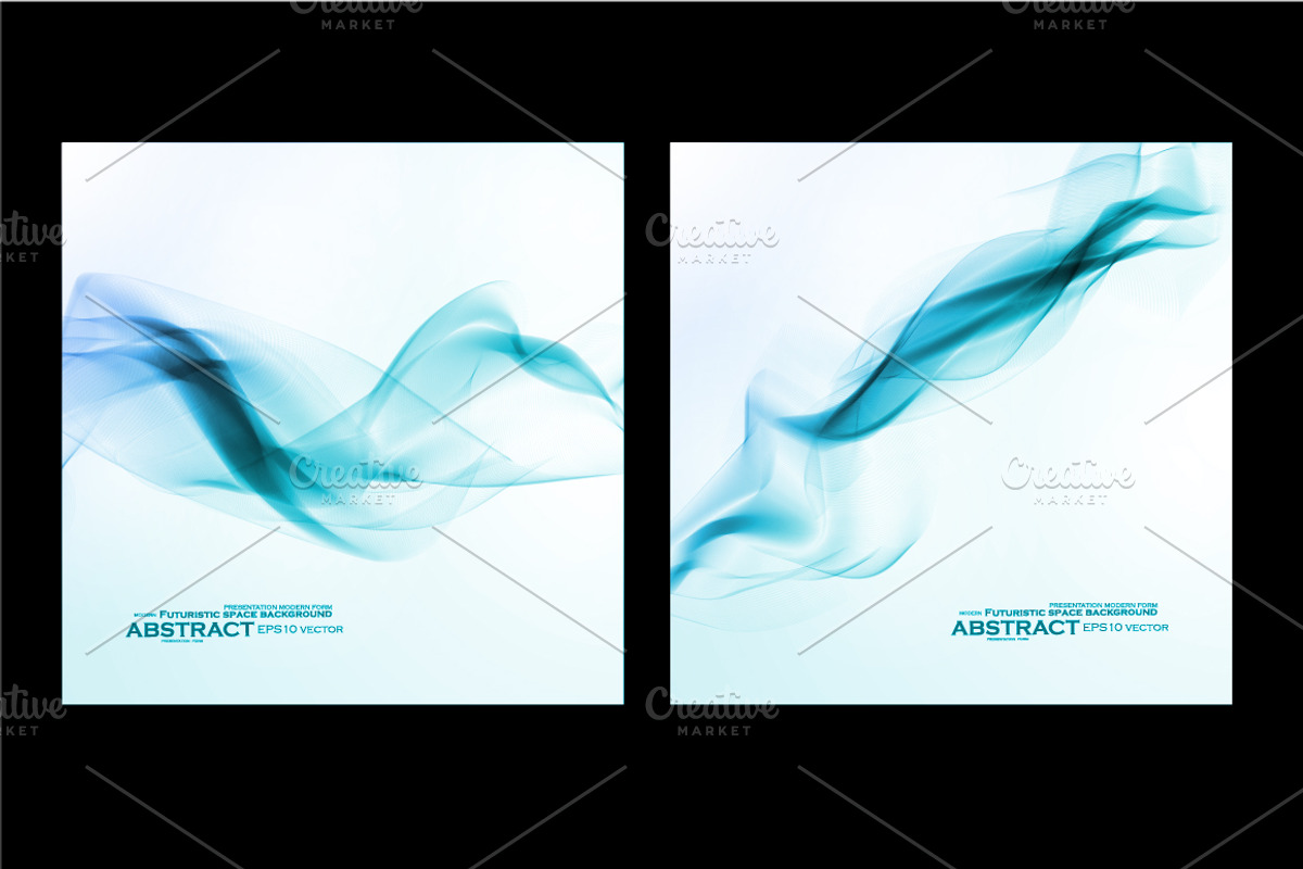 Abstract blue backgrounds, a Pattern Graphic by majcot (Photo 3 of 3)