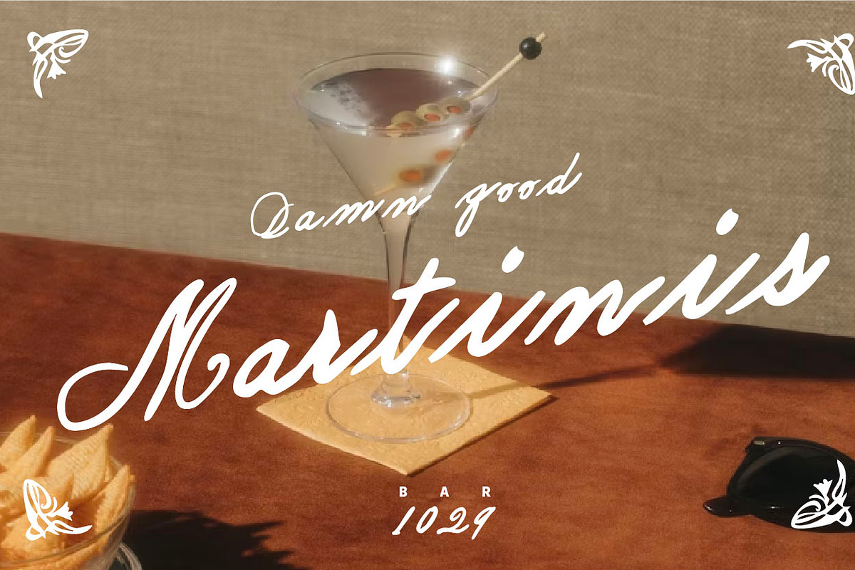 Heirloom - Decadent Handwritten font, a Font by Press & Pen (Photo 3 of 12)