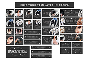 Black Luxury Shopify Website Banners, a Shopify Template by Template Twist Shop (Thumbnail 2 of 5)