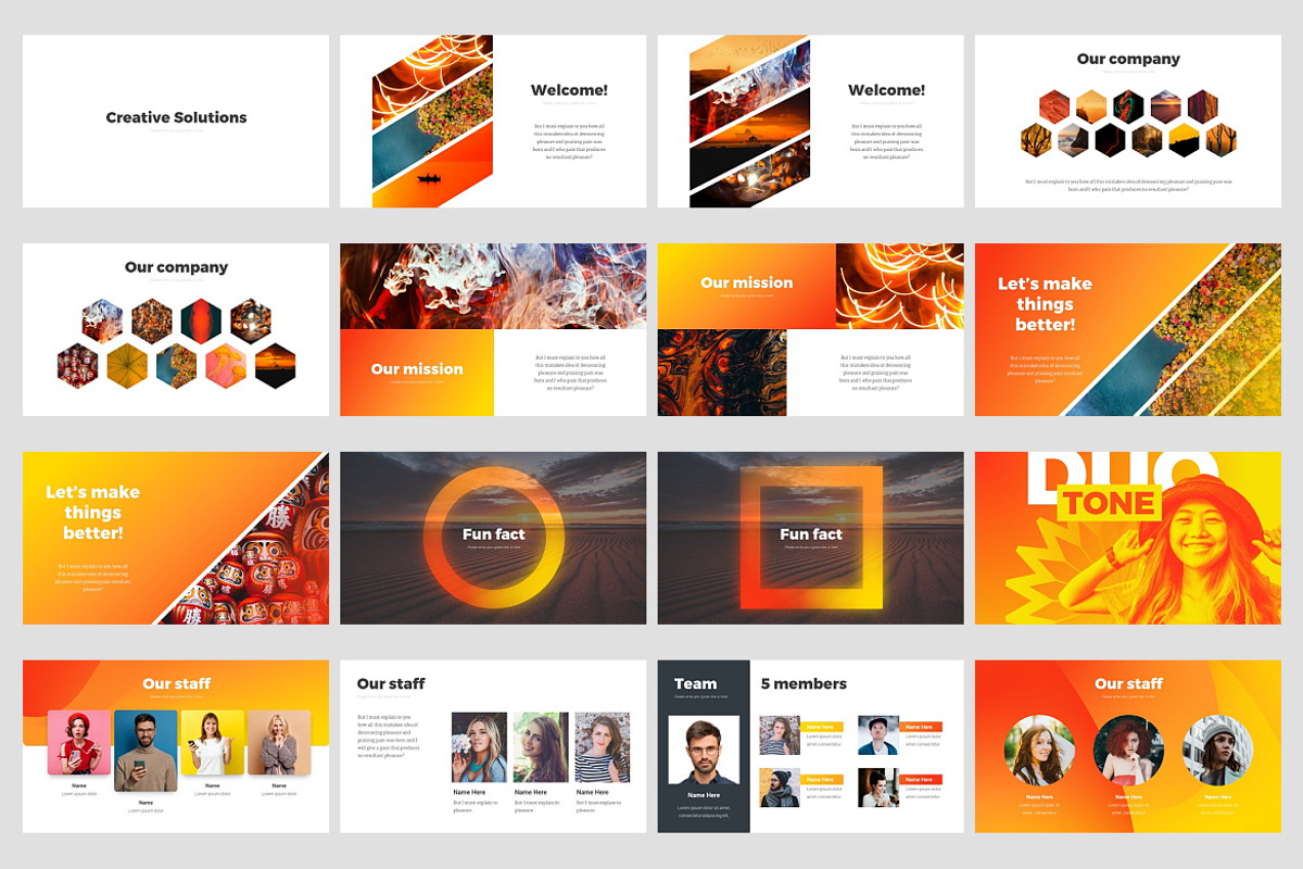 Corporate Creative Solutions, a Presentation Template by Presentation Templates (Photo 2 of 7)