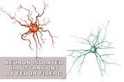 Neuron isolated vector illustration, a Healthcare Illustration by Fedor Fiberg Vector Shop (Thumbnail 1 of 2)