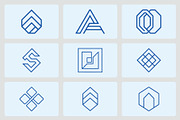 Abstract Logo Collection, a Branding & Logo Template by Vectorium Studio (Thumbnail 1 of 2)