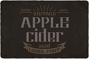 Apple Cider Typeface, a Symbol Font by VozzyStock (Thumbnail 3 of 6)