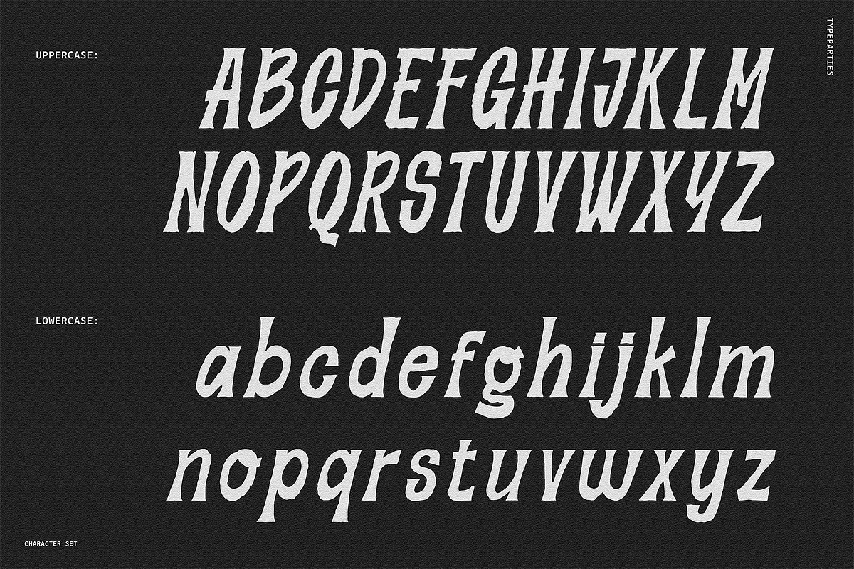 FantasyFactory - Rough Display Font, a Serif Font by Typeparties (Photo 8 of 9)