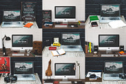20 iMac & Macbook screen mockups, an iPhone Mockup by Madebyvadim (Thumbnail 4 of 5)