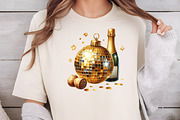 New Year Disco Balls Clipart, an Illustration by DreamCafeArt (Thumbnail 6 of 6)