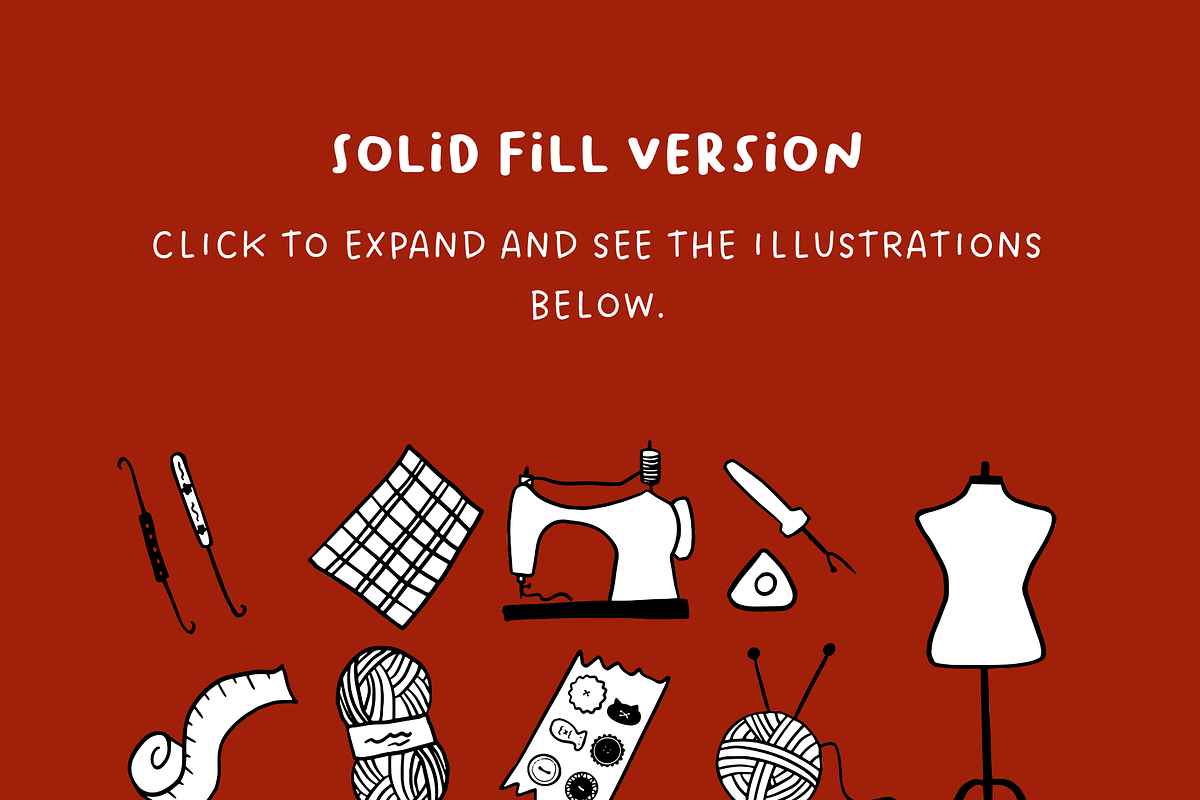 108 Sewing Illustration Collection, an Object Illustration by The Journey Atelier (Photo 4 of 17)