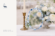 Dusty Blue Floral Wedding Set, an Illustration by Karma (Thumbnail 3 of 16)