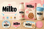 Milko, a Slab Serif Font by Wow Magic (Thumbnail 4 of 5)