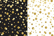 Black and Gold Digital Paper Pattern, a Texture Graphic by Leska's Digitals (Thumbnail 2 of 6)