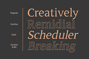 Malvery Vintage Typeface, a Sans Serif Font by Craft Supply Co. (Thumbnail 2 of 12)