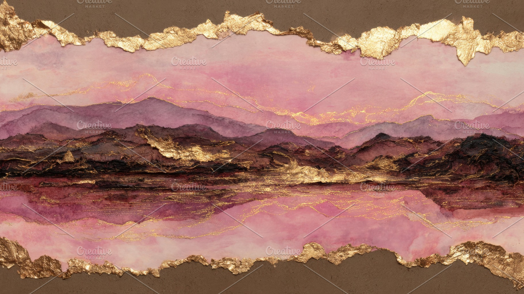 Landscape with mountains and water, a Photo by Beautiful things