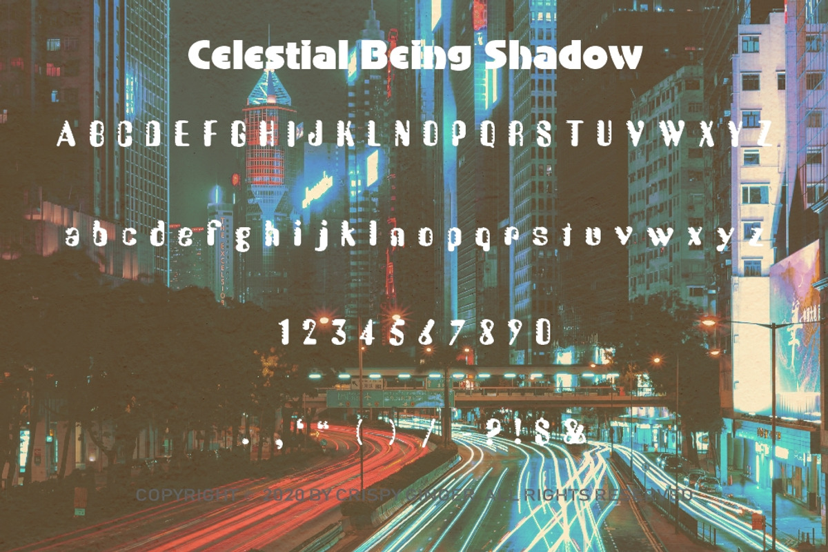 Celestial Being - 13 Font styles preview 7