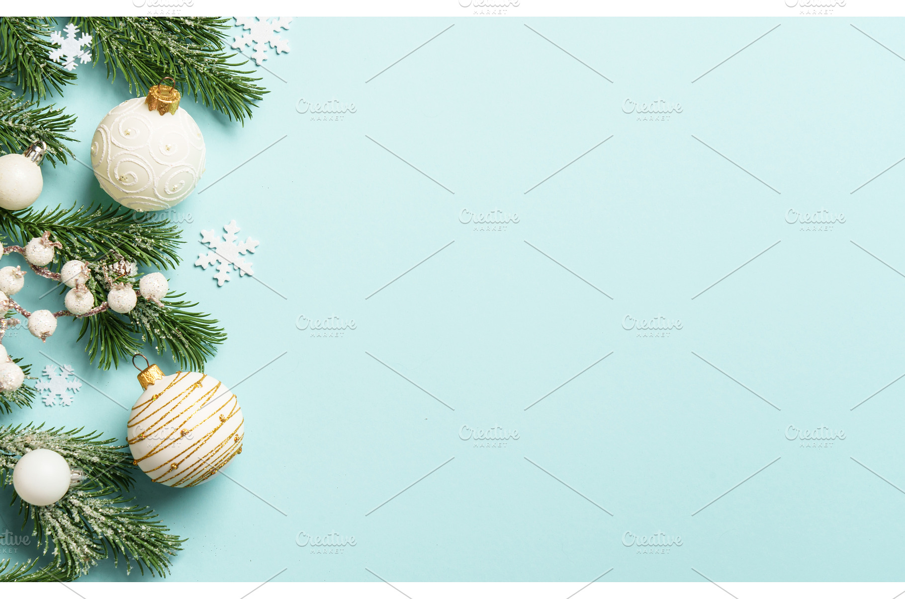 Christmas white and golden, a Holiday Photo by Nadia-nb