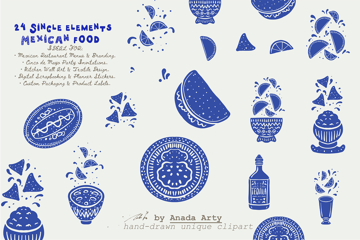 Mexican food collection, a Food Illustration by Anada Arty (Photo 11 of 12)