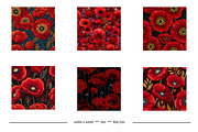 Remembrance Day Poppies, a Pattern Graphic by karenfoleyphoto (Thumbnail 5 of 7)