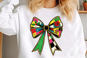 Christmas Holiday Bow PNG, an Illustration by Libby Wishes (Thumbnail 2 of 8)