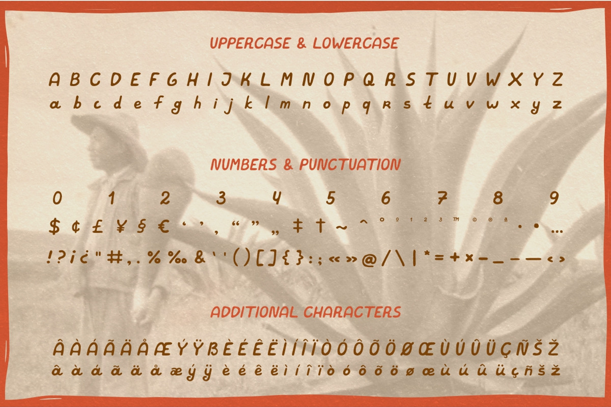 Sol de Jalisco mexican style font, a Font by Fat Hamster (Photo 2 of 7)