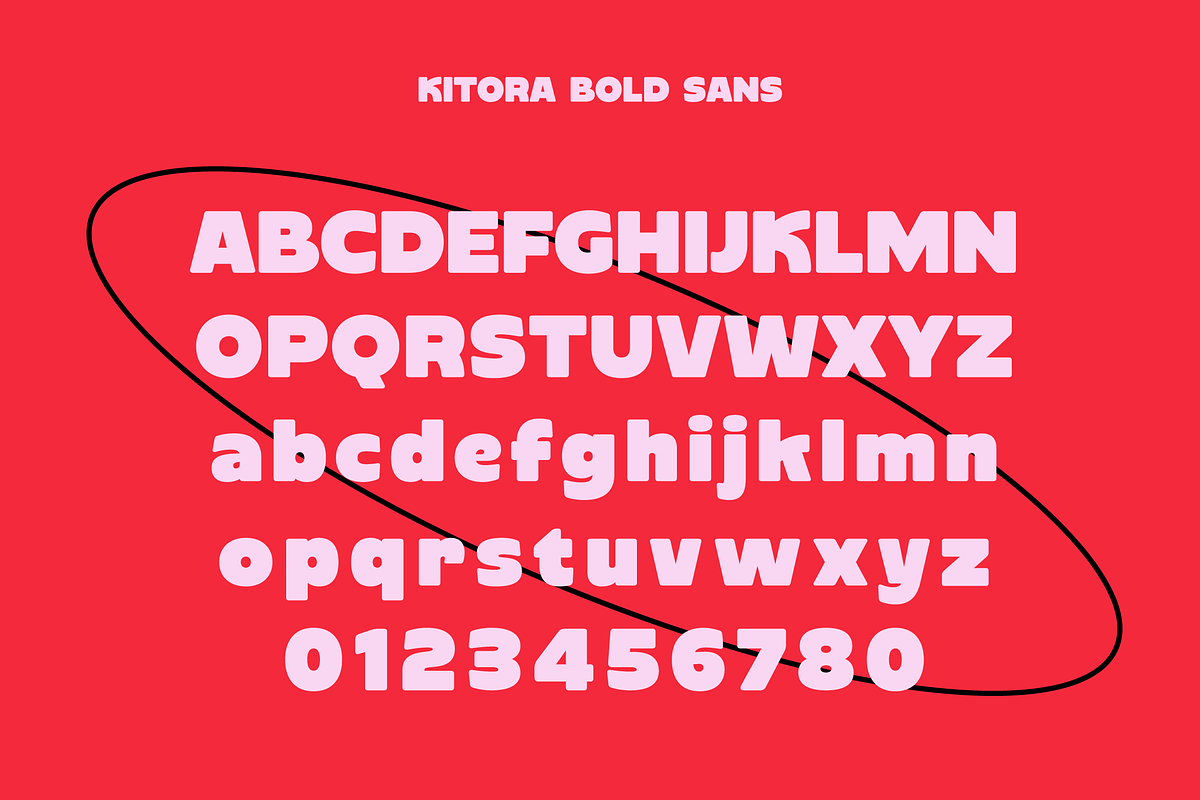 Kitora - Bold Font, a Sans Serif Font by limitype (Photo 6 of 11)