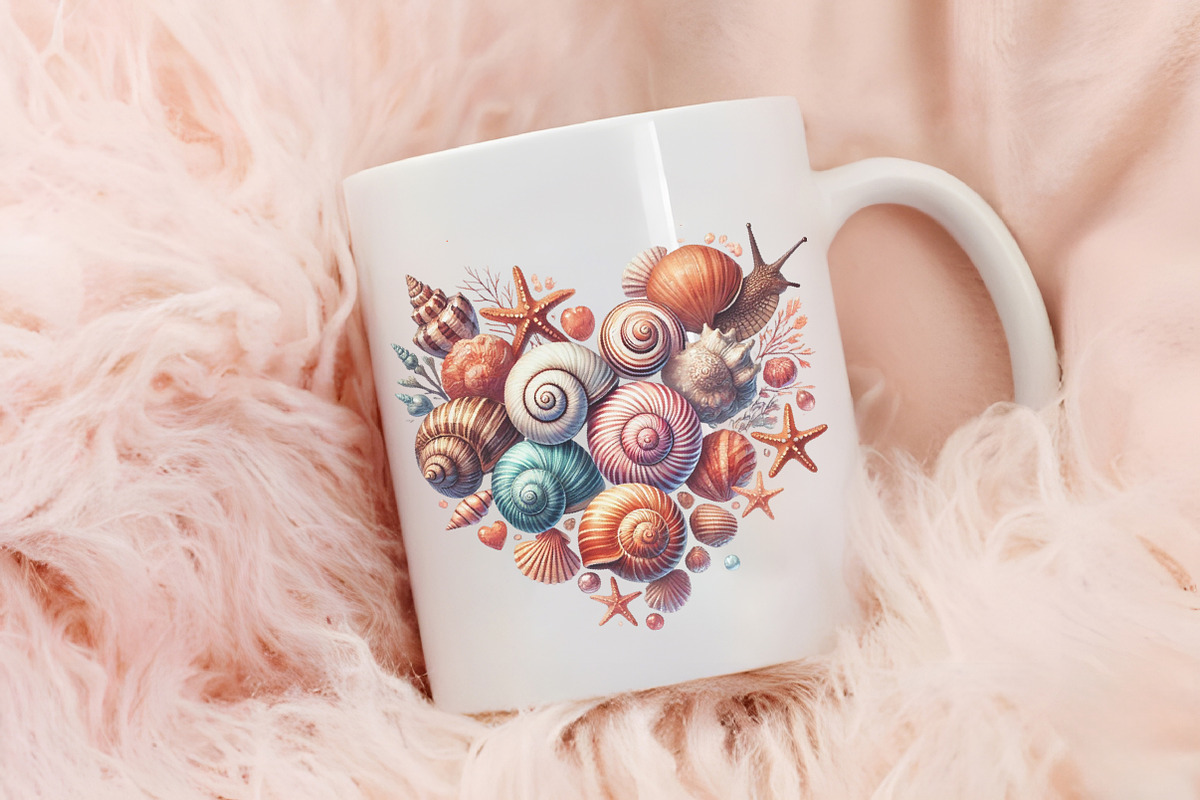 Nautical Valentine's sublimation png, an Illustration by RobertsArt (Photo 5 of 7)