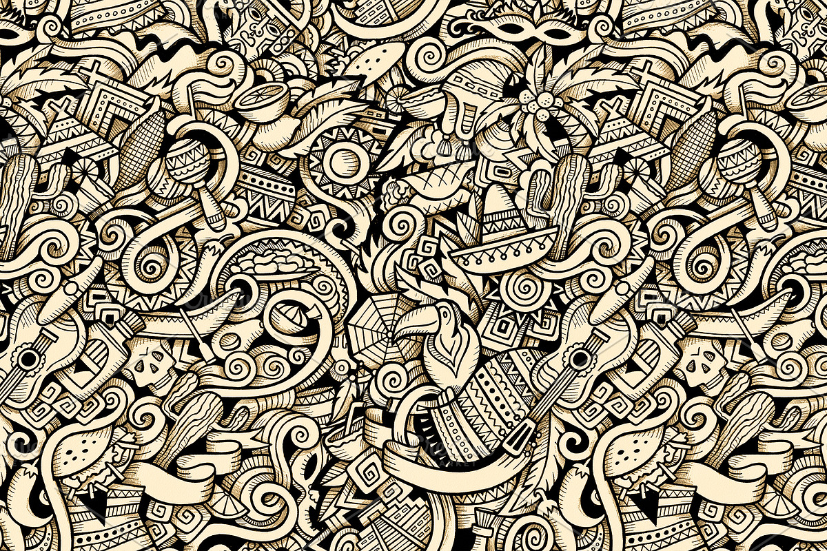Latin American Graphics Patterns, a Pattern Graphic by BALABOLKA (Photo 4 of 6)