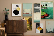 Abstract painting art set prints, a Decorative Illustration by Muzi pear studio (Thumbnail 5 of 12)