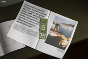 Bookmark & Newsprint Mockup, a Books & Magazine Mockup by Mocku (Thumbnail 1 of 4)
