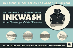 InkWash | Vector Ink Watercolors