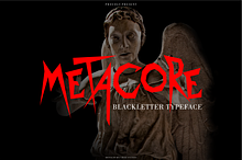 METACORE - Blackletter Typface
