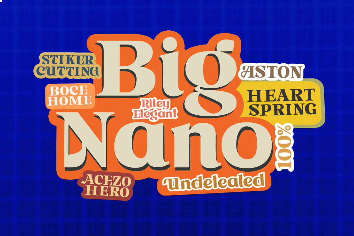 Astone Nisam, a Sans Serif Font by Gatype (Photo 6 of 10)