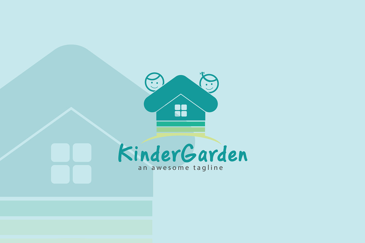 Kinder Garden Logo Template, a Branding & Logo Template by Propex (Photo 3 of 3)