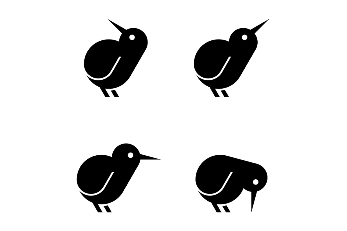 Kiwi bird Logo, a Graphic by NataliiaVolyk (Photo 4 of 6)