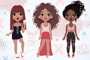 Character Creator! Boys & Girls, a Decorative Illustration by Yana Lesiuk (Thumbnail 7 of 12)